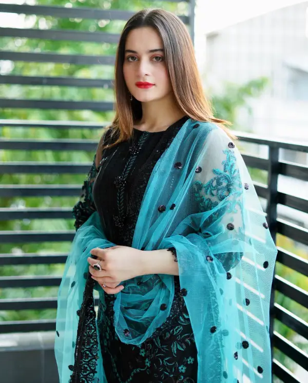 Aiman Khan got married at the age of 20.