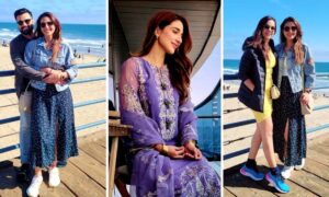 Rabab Hashim Shares Love-filled Pictures With Husband from Los Angeles