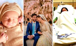 Actress Rehmat Ajmal Blessed with a Baby Boy