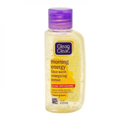 Clean & Clear Morning Energy Face Wash: