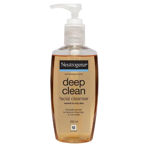 Neutrogena Deep Clean Facial Cleanser: