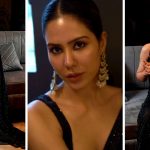 Sonam Bajwa Turns up the Heat in Her Sexy Black Saree