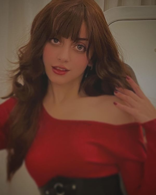 Alizeh Shah is a Stunning Beauty in a Dreamy RED Dress