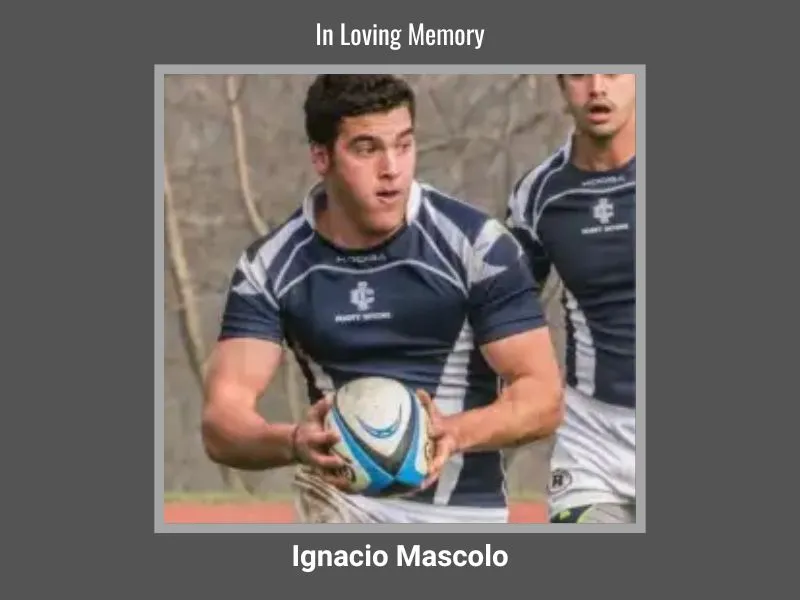 Ignacio Mascolo 'Nacho' of Rye, NY, a Talented Rugby and Tennis Player, Passes Away