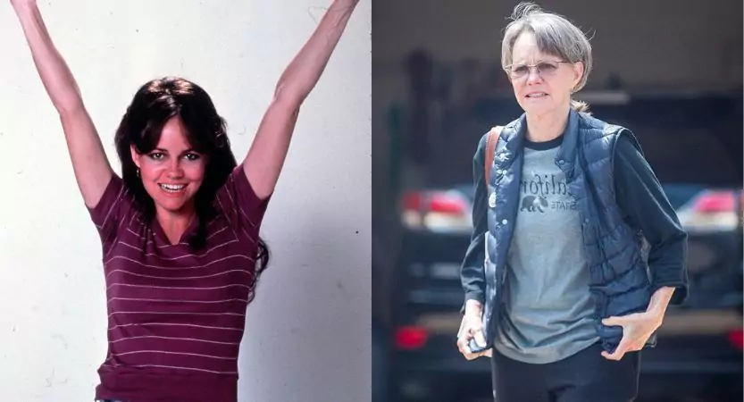 Sally Field - Then & Now